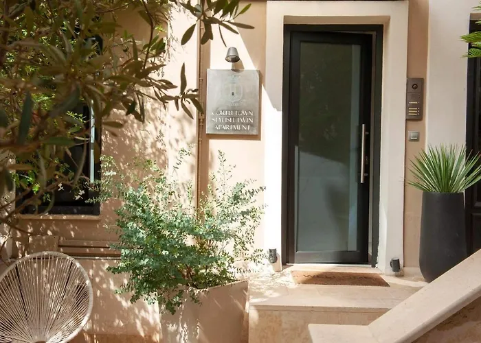 Corfu Town Stylish Twin